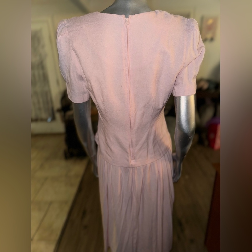 Vintage One Piece Dress Size 6P - Picture 4 of 4